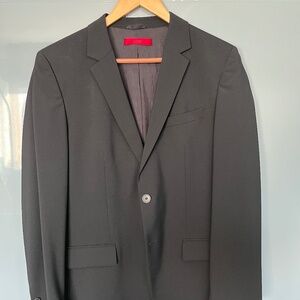 Black Hugo Boss Suit (Jacket and Pants) 38R